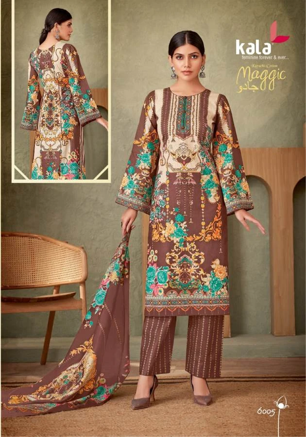 Kala Magic Vol 21 Cotton Wholesale Pakistani Print Salwar Suit Catalog — Wholesale Salwar Suits, MPA wholesale from Surat — view 8